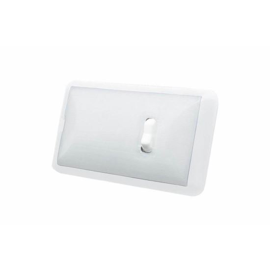 Lampa interior plafon/universala 135x80mm FTP-102b cu intrerupator, alba, 12/24V Fristom