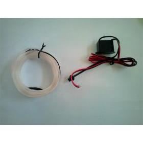 Fir neon, 5m, 12V, alb