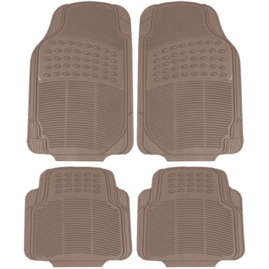 Set 4 covorase auto cauciuc,71x47cm, bej 731.15 Heyner