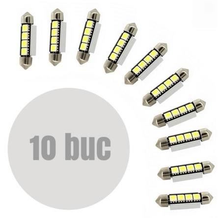 Bec sofit 12V/C5W 41mm 4 SMD-5050, CANBUS CLD308 