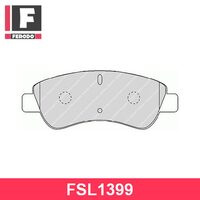 Placute frana Citroen Xsara 00->, Peugeot 307 01-> FERODO FSL1399