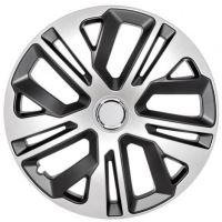 Capace roti 16'' Jestic Raven II cu inel, grafit cu argintiu