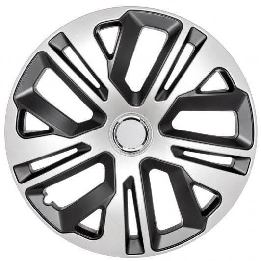 Capace roti 16'' Jestic Raven II cu inel, grafit cu argintiu