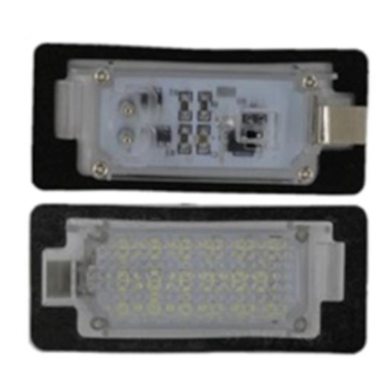 Lampa numar LED compatibila BMW S5, X5, X6, S3, S1, X1, E81, E82, E90, E91, E60, E39, ART7101