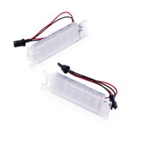 Set 2 bucati lampa numar LED compatibila Opel Zafira, Astra, Corsa, Insignia 71001