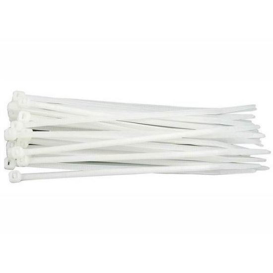 Coliere plastic 360x4.8mm albe BK80302