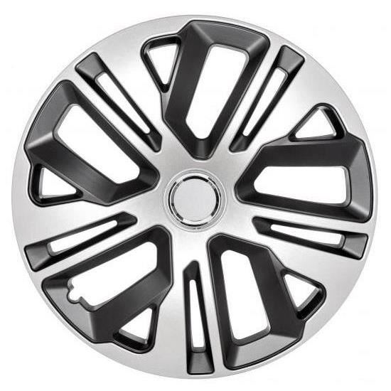 Capace roti 13" Jestic Raven II cu inel, grafit cu argintiu