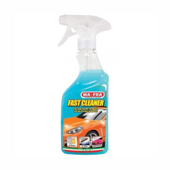 Solutie curatare cu ceara caroserie, sampon cu ceara 500ml Fast Cleaner Mafra