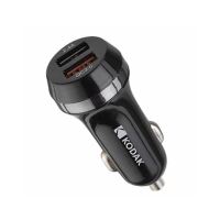 Incarcator auto cu 2 USB 12/24V, 1xQC3.0, 1x 2.4A, UC109 Kodak