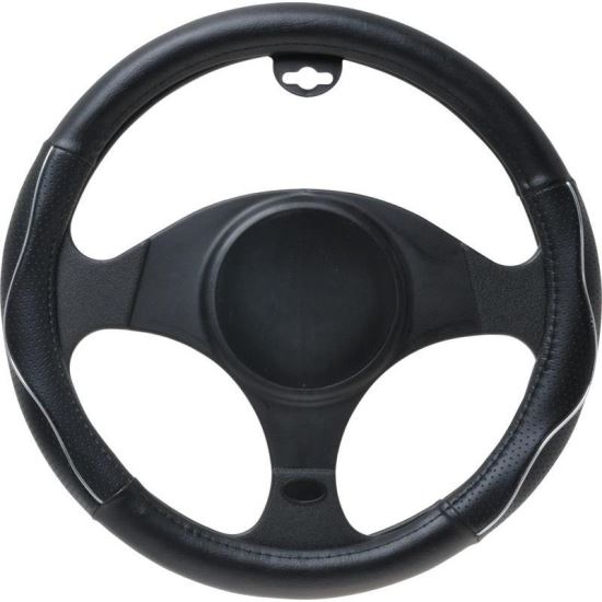 Husa volan  37-39cm neagra 5034 Automax 
