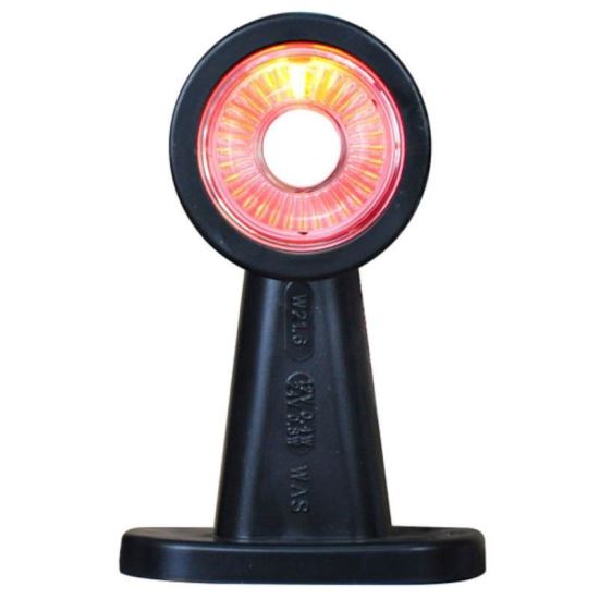 Lampa gabarit cu brat 135mm, LED, alb-rosie, angeleye, 12-24V, W21.6ss 425 Was