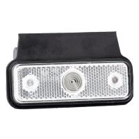 Lampa gabarit 102x36, LED, alba, cu talpa, 12-36V, FT-004-B+K Fristom 
