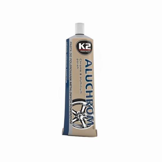 Pasta polish curatat, lustruit suprafete cromate si aluminiu Aluchrom K003 K2 