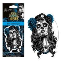 Odorizant bradulet Blue Diamond Girl Dia De Los Muertos, A83118 AROMACar