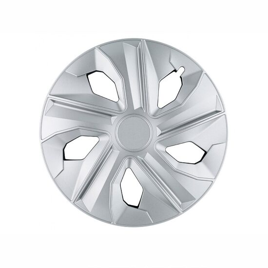 Set 4 capace roti 15inch, Luna, argintiu, Jestic