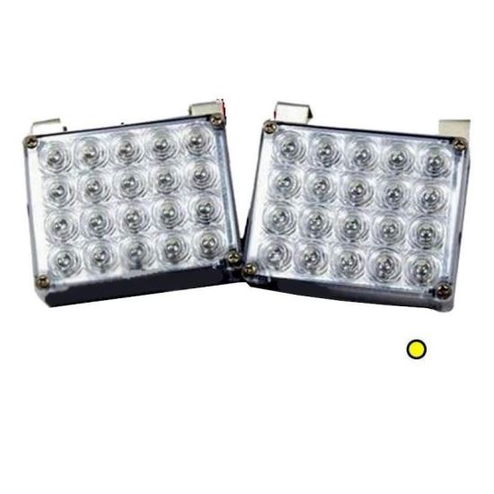 Proiector stroboscopic galben LED Flash Light 51028 Art