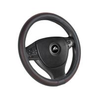 Husa volan 37 - 39cm negru cu cusatura rosie 4496 Automax    