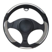 Husa volan 37 - 39cm negru cu gri 7474 Automax 