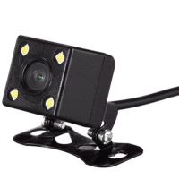 Camera video parcare spate marsarier, picior, 4 LED-uri, patrata, 01015 Amio