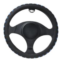 Husa volan 37 - 39cm burete margine cu albastru 5158 Automax   