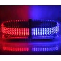 Girofar transversal, LED, 31cm, prindere cu magnet 101A-BR Art