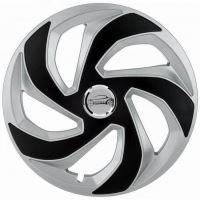 Capace roti 14" Jestic Rex II cu inel, grafit si argintiu