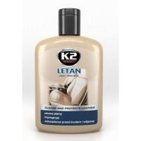 Crema intretinere tapiterie piele 200ml LETAN K2