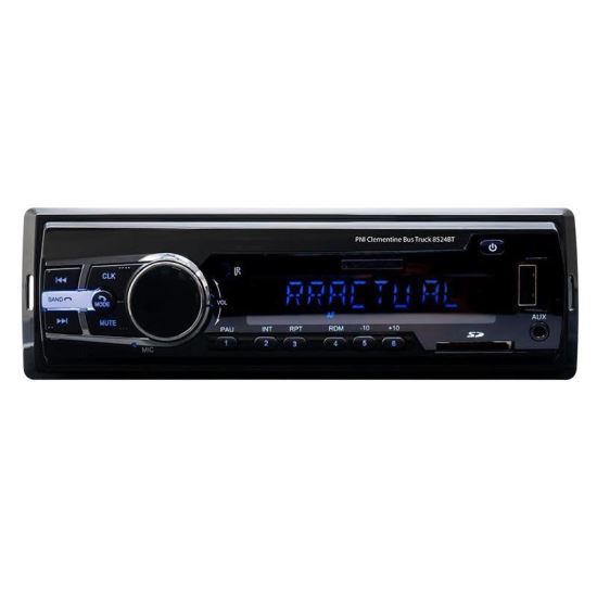 MP3 player PNI Clementine Bus Truck 8524BT RDS 4x45w 12V/24V 1 DIN cu SD, USB, AUX, RCA si Bluetooth