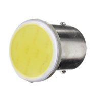 Set 2 becuri pozitie, 36 Led COB, 12V, G18-BA15S, alb
