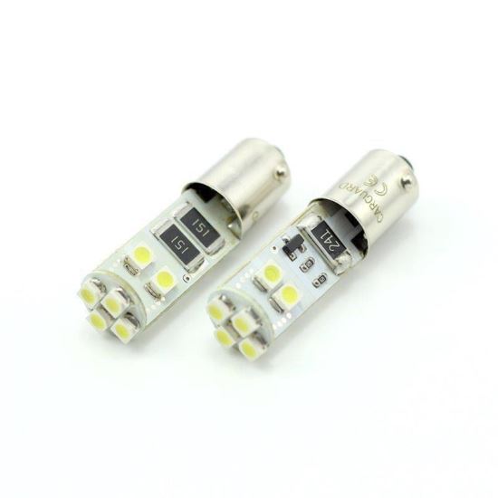 Set 2becuri 12V T3W BA9S, 8 Leduri SMD, CANBUS, Can101, Carguard