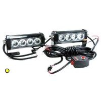 Proiector stroboscopic galben 4 LED-uri HLUC T2001H