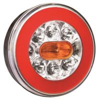 Lampa spate fi140, 3 functii, hamburger, LED neon, mufa, LED, FT-110 Bajonet Fristom