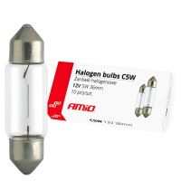 Bec sofite 12V/10W, C5W - T11x36, cutie 10 bucati, 01486 Amio