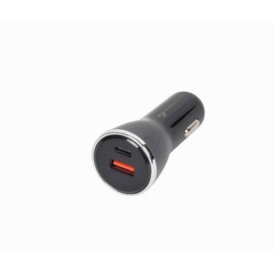 Incarcator auto cu 2 USB-uri,1x USB A, 1x Type C, 1723 Automax