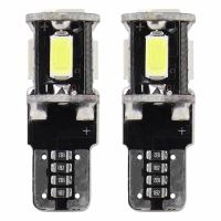 Set 2 becuri, T10, 5 LED-uri SMD-5730 12V W5W Canbus 01628 Amio