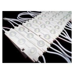 Modul 3 LED-uri, SMD injectate, 3x5730, 12V, alba, lupa