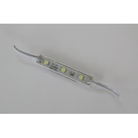 Modul LED 3 SMD injectate 3 x 5050 24V lumina alba 20 bucati/folie
