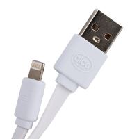 Cablu incarcator USB, Apple Iphone 5, 6, Ipad, alb, 510.72 Alca 