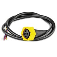 Mufa conector lampa fisa baioneta 5 pini galben, cu cablu de 1m,  WTY Bayonet LM10