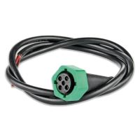 Mufa conector lampa fisa baioneta 5 pini verde, cu cablu 1m, WTY Bayonet PM10