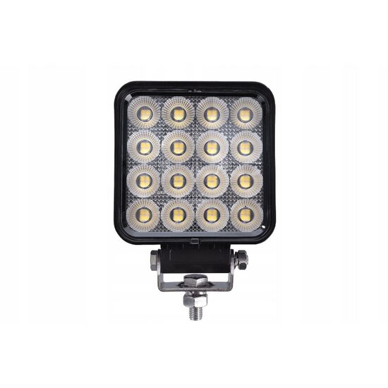 Proiector lucru 108x108, LED-uri Osram, 10-30V, 64W, 5120lm, 5700K, flood, TT.13364 