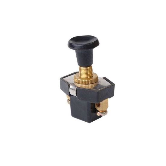 Intrerupator cu tragere, Pull-push, 1 faza, 2 pini, E1268 comutator lumini