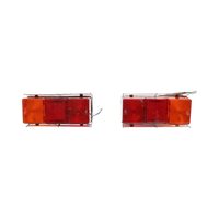 Set 2 lampi stop 185x71, 3 functii, cu protectie tabla, 12V, Massey Ferguson 240-285, 98684, Ucler 240