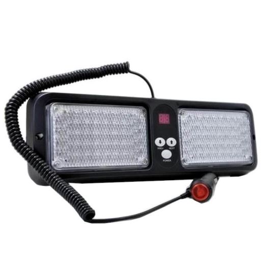 Proiector stroboscopic LED, rosu si albastru 12V, 86 LED-uri Flash, HR-113(A/B)