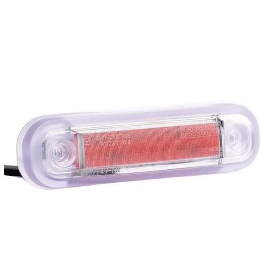 Lampa gabarit 110x30.5, LED, rosie, 12-36V, FT-045C Fristom