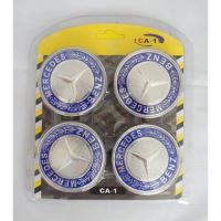 Capac ornament plastic jenti fi68 + embleme 4buc/set