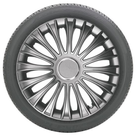 Capace roti 14'' Jestic Dino cu inel, grafit