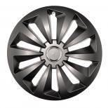 Capace roti 14'' Jestic Fox cu inel, grafit