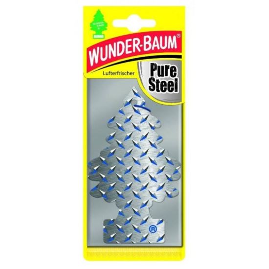 Odorizant auto bradut Pure Steel Wunder Baum 