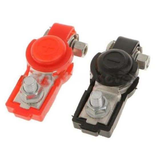 Borne acumulator 6-12V, cu protectie  SQ-DubAng